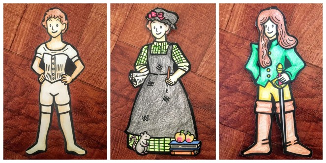 Jo Paper Doll for Text