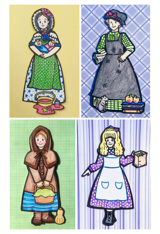 Little Women Paper Dolls Facebook Post