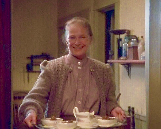 Marilla Brings Plum Pudding
